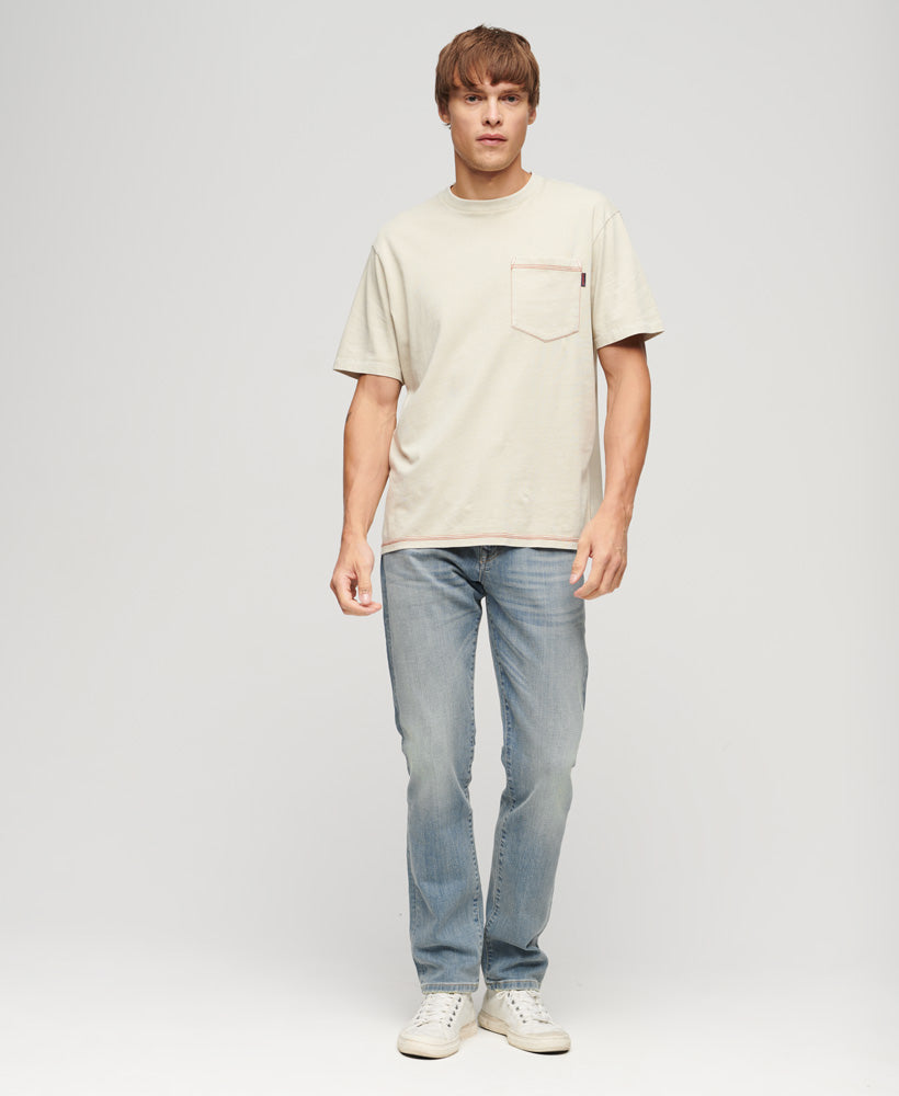 Vintage Slim Straight Jean | Hamilton Green Cast Dirty 32