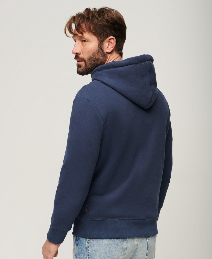 Vintage Logo Duo Hood | Lauren Navy