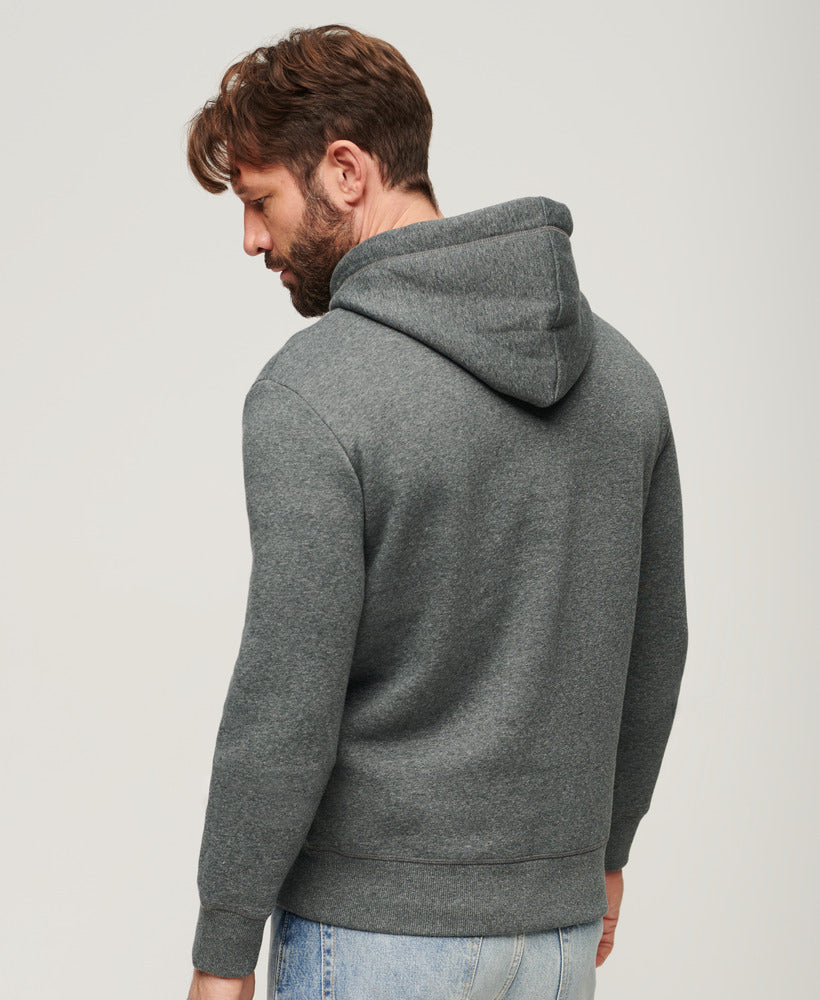 Vintage Logo Duo Hood | Asphalt Grey Grit