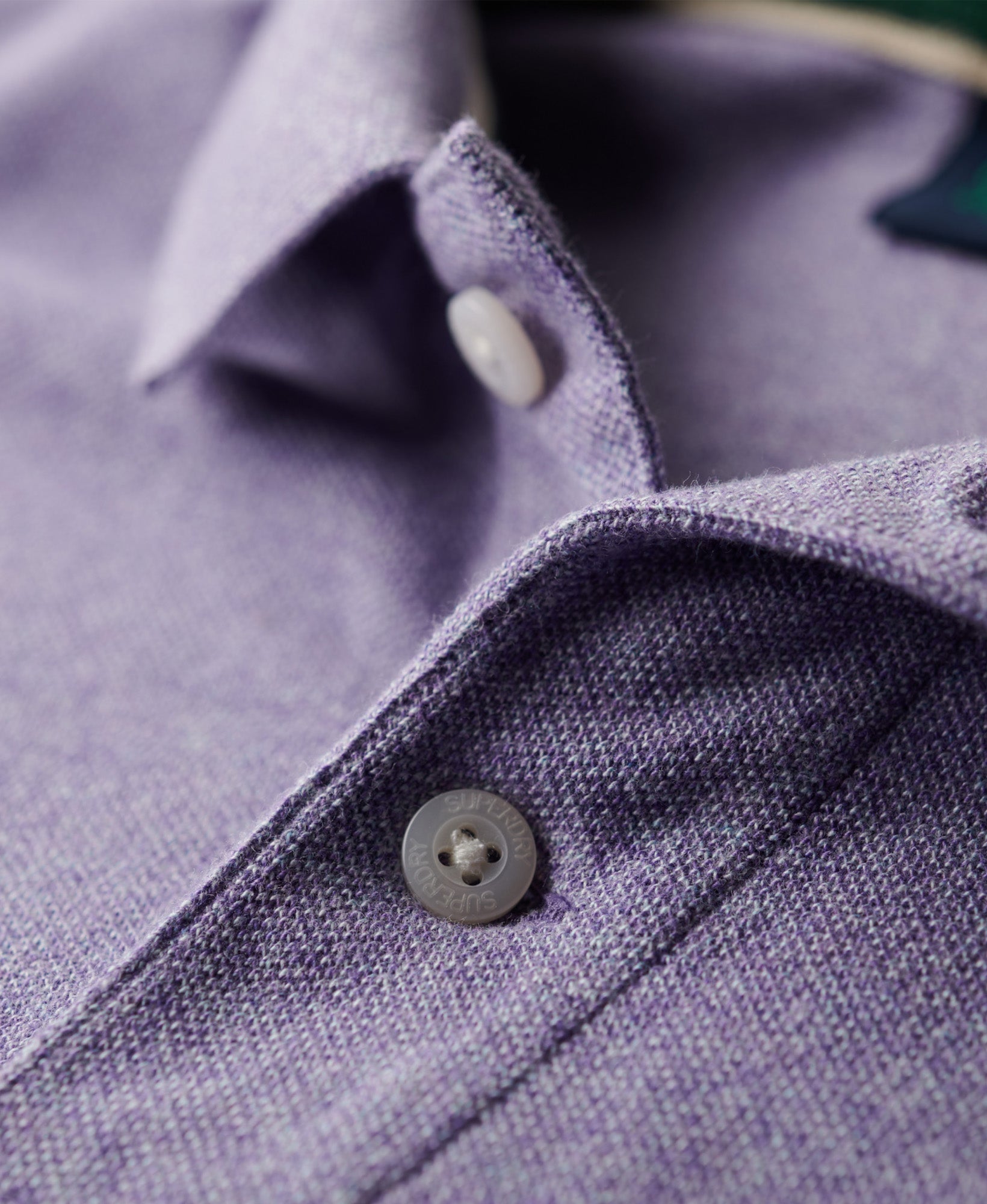 Classic Pique Polo | Iris Purple Marle
