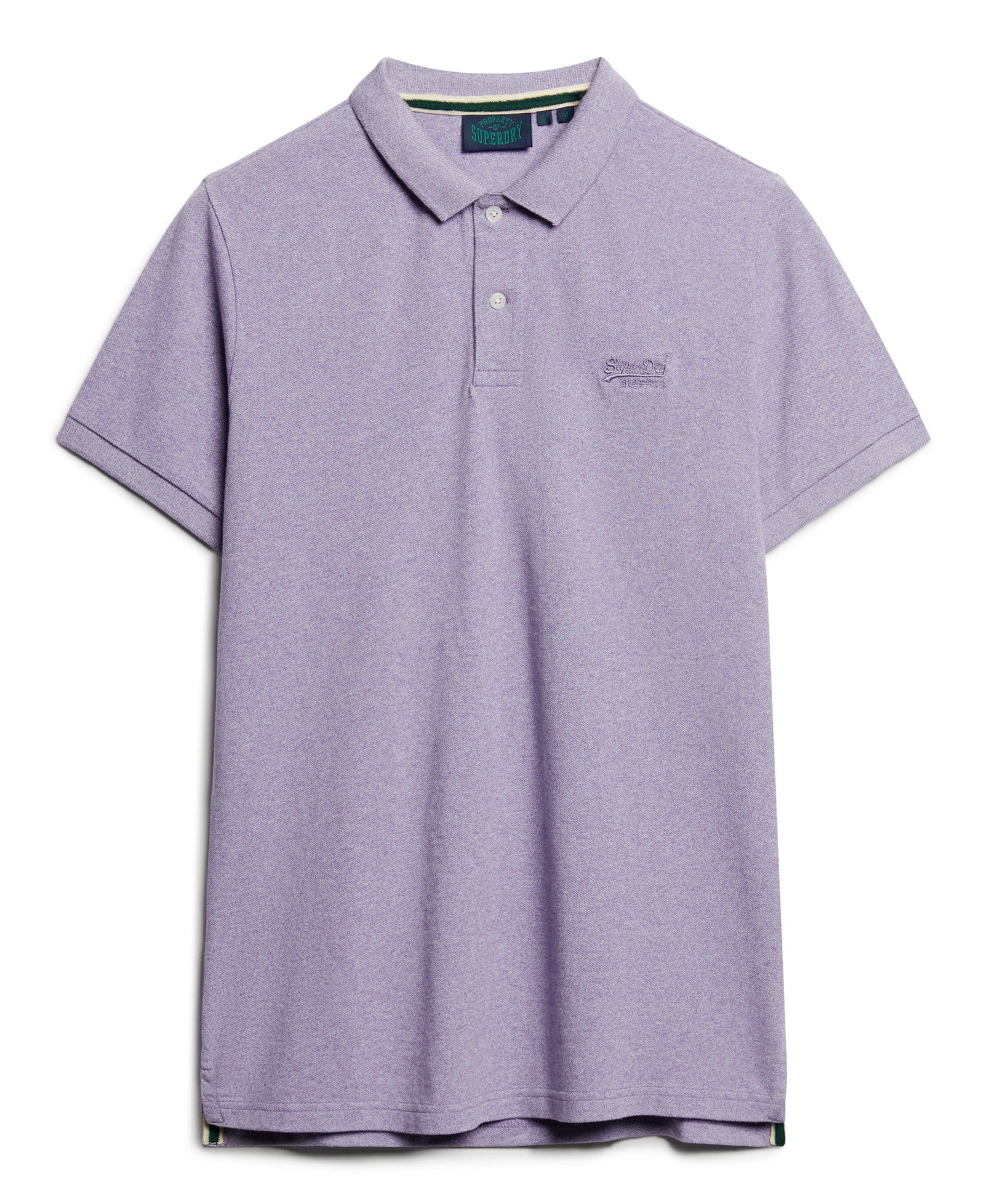 Classic Pique Polo | Iris Purple Marle