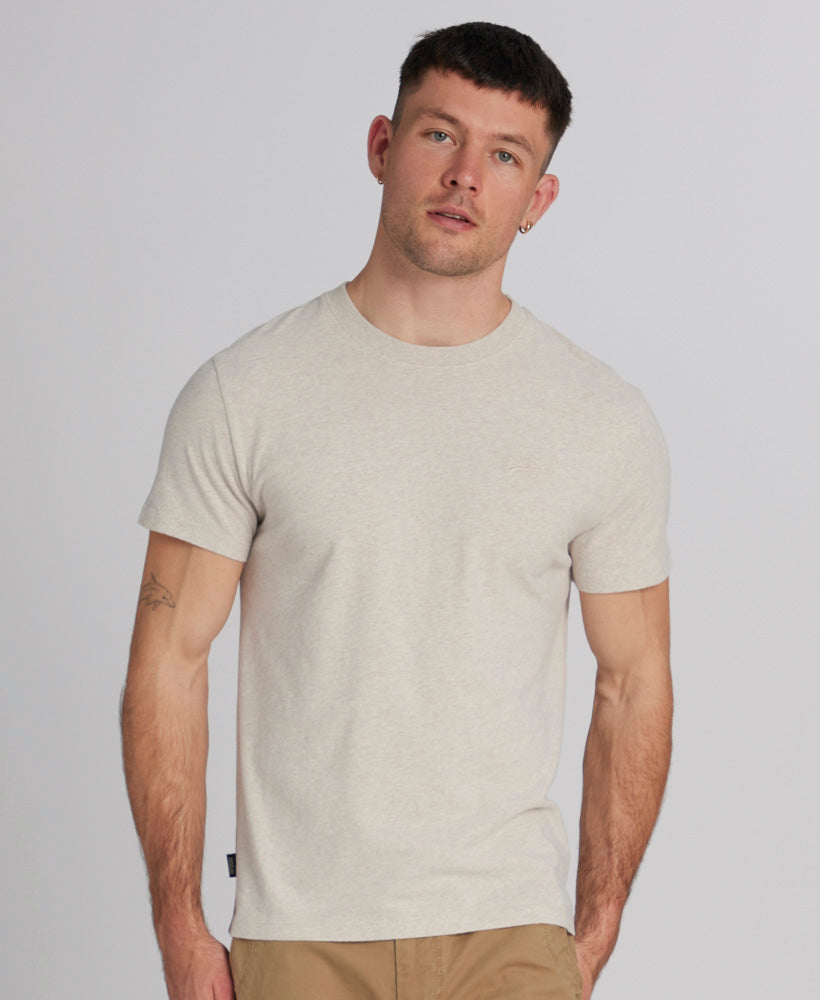 Essential T Shirt | Oat Cream Marle