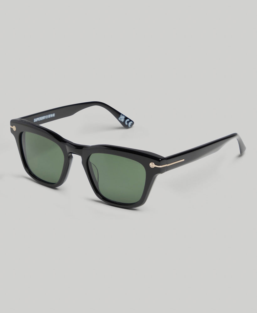 Sdr Stamford Sunglasses | Black/Vintage Green