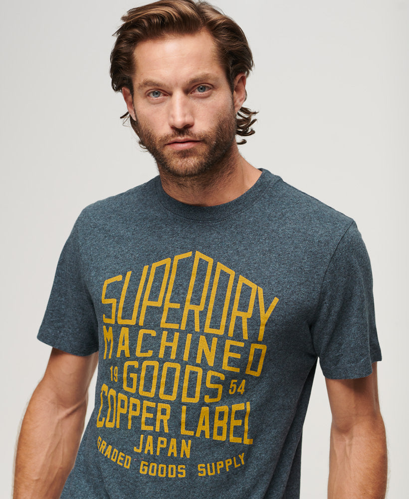 Copper Label Workwear T-Shirt | Airborne Navy Jasper Marle