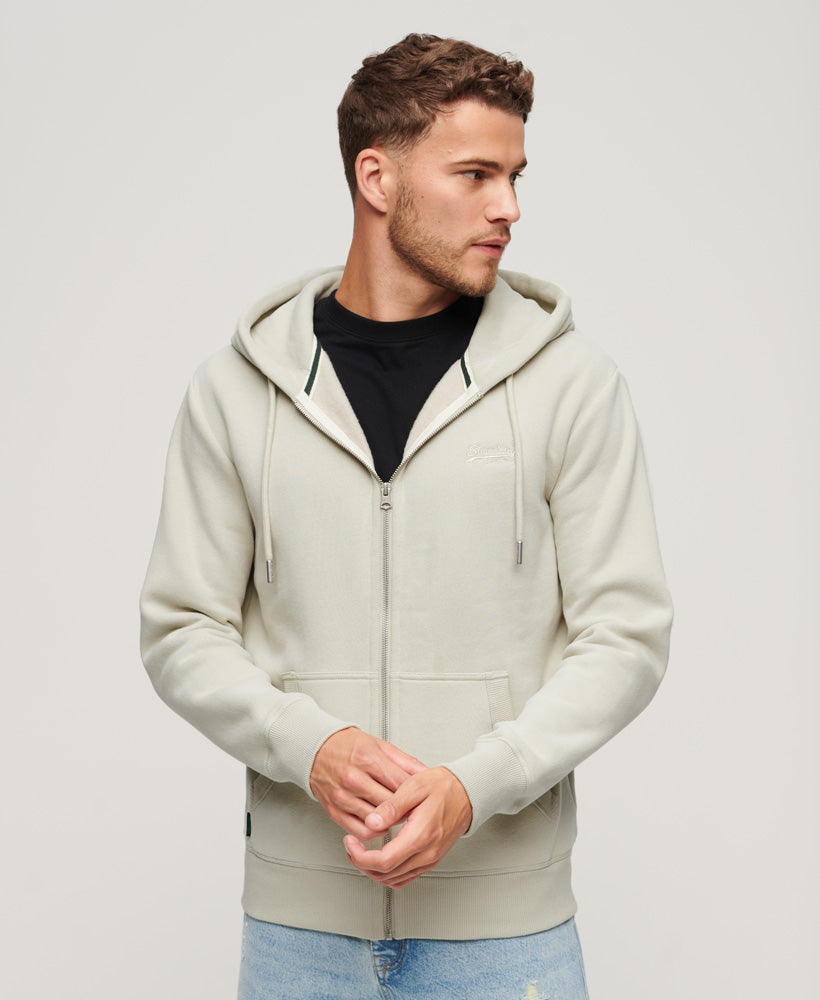 Essential Logo Ziphood | Light Stone Beige