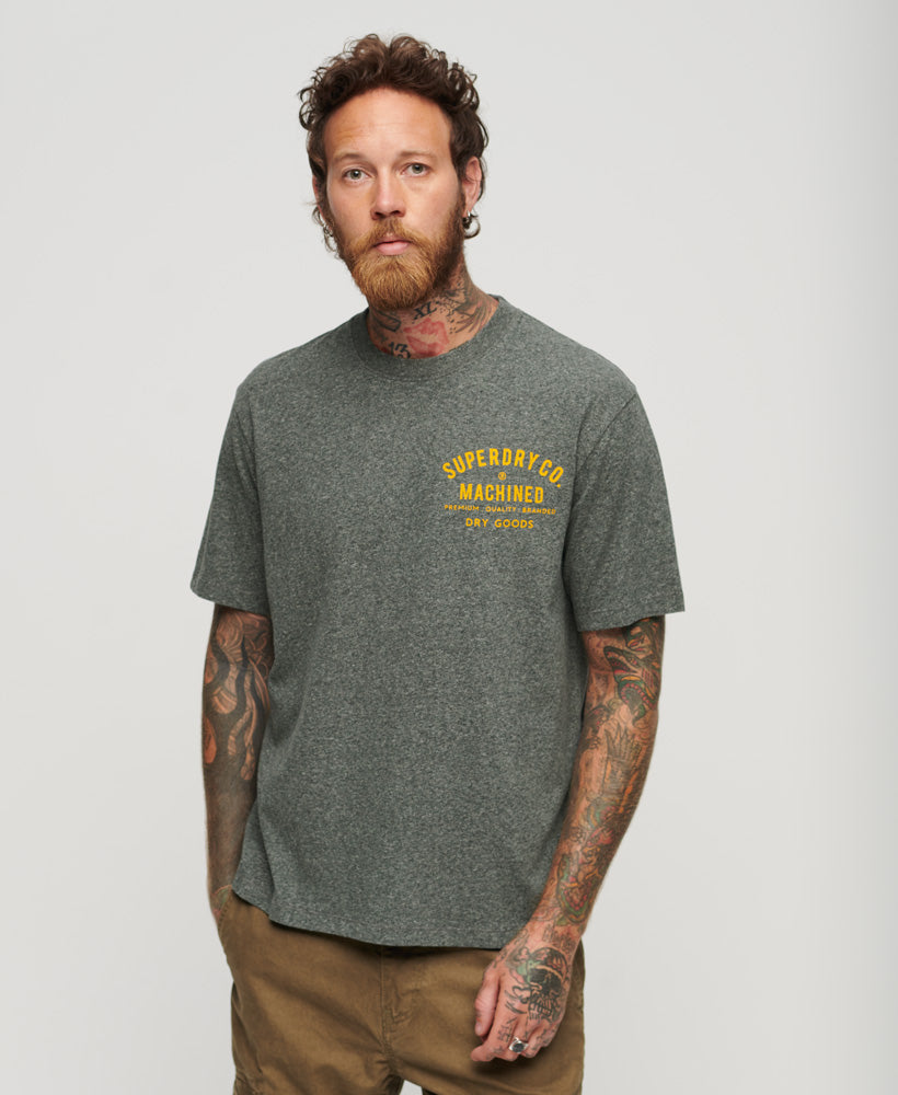 Workwear Trade Graphic T-shirt | Asphalt Grey Grit