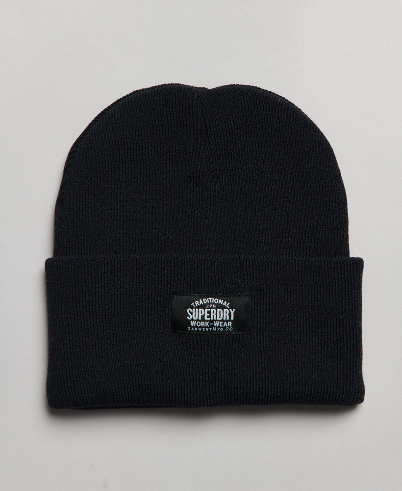 Classic Knitted Beanie | New Jet Black