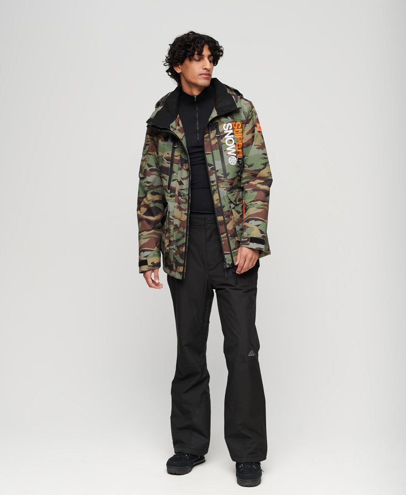 Ski Ultimate Rescue Jacket | Woodland Green Camo – Superdry