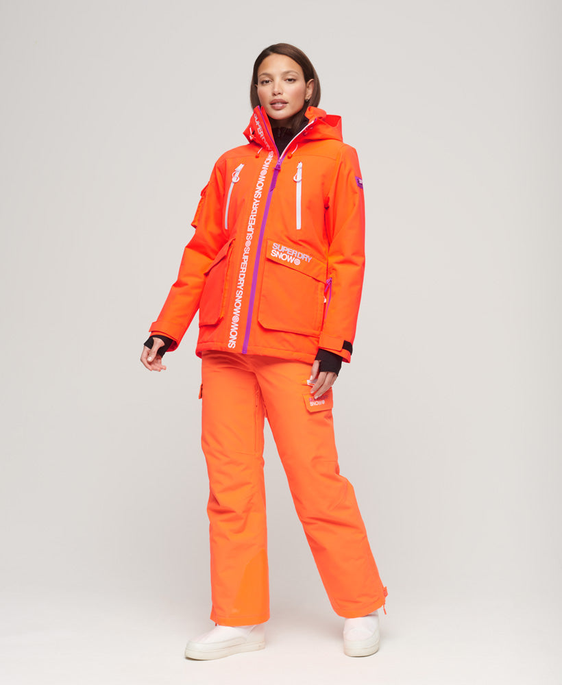 Ultimate Rescue Ski Jacket | Hyper Fire Coral