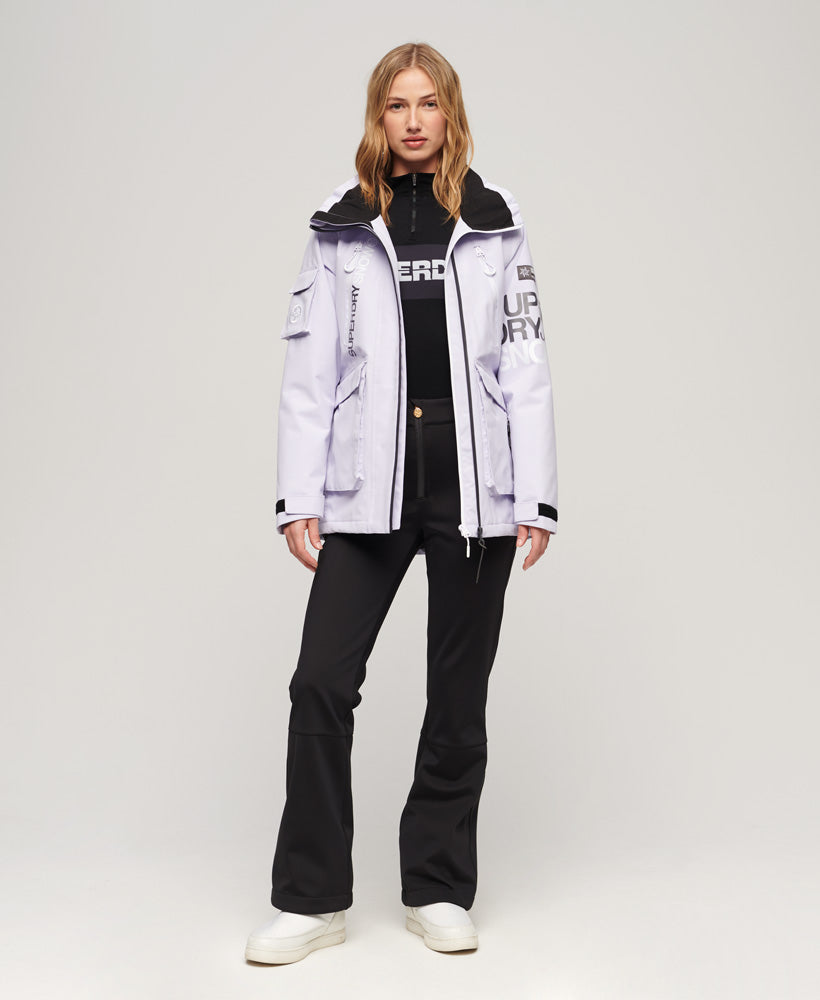 Ultimate Rescue Ski Jacket | Purple Heather – Superdry