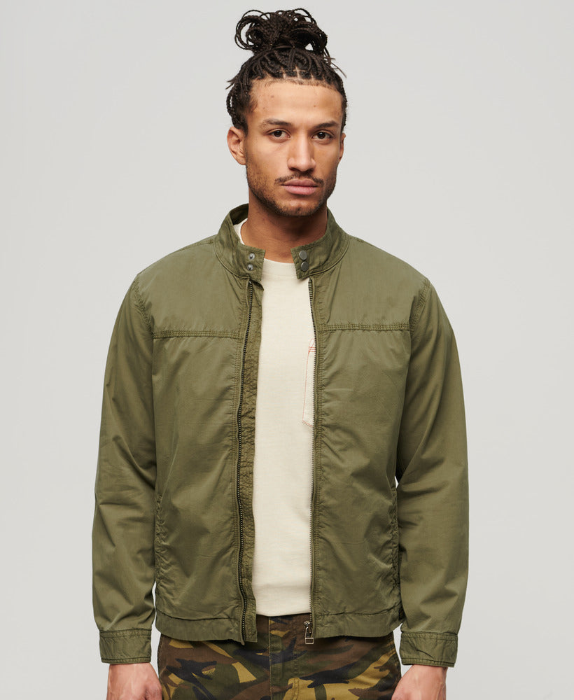 Classic Harrington Jacket Dark Khaki