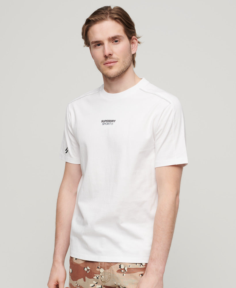 Sport Tech Logo Relaxed T-Shirt | Brilliant White