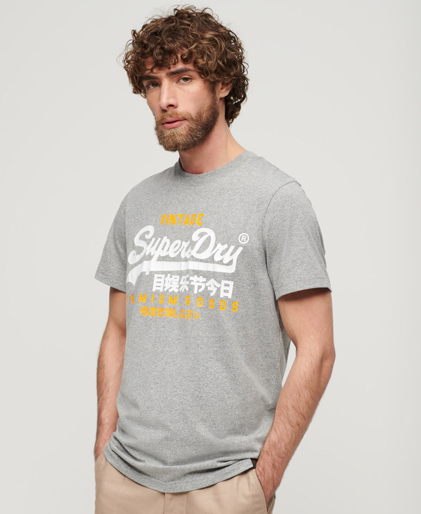 Vl Duo Tee | Light Grey Grit