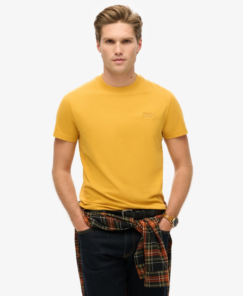 Superdry Essential Logo T-shirt in Grey for Men | UK Superdry Essential Logo T-shirt in Grey for Men | UK