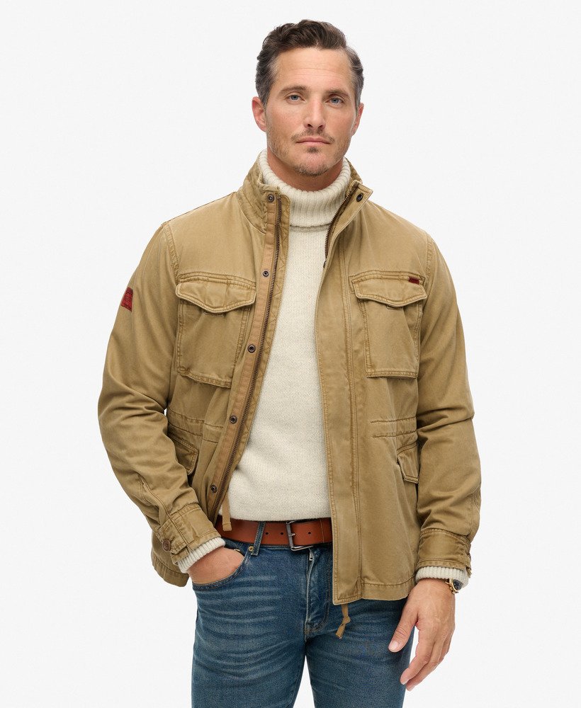 Rookie Military Jacket | Sandstone Brown