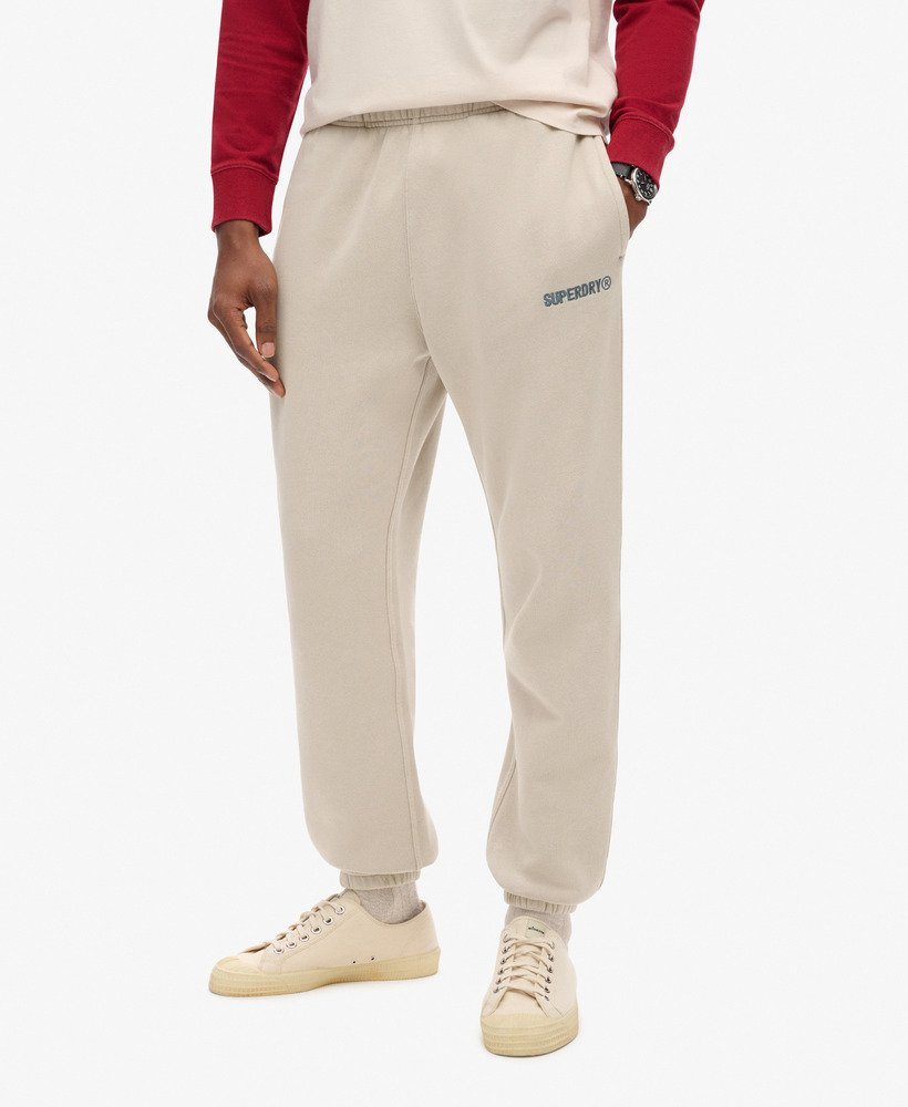 Micro Logo Graphic Jogger Chateau Grey