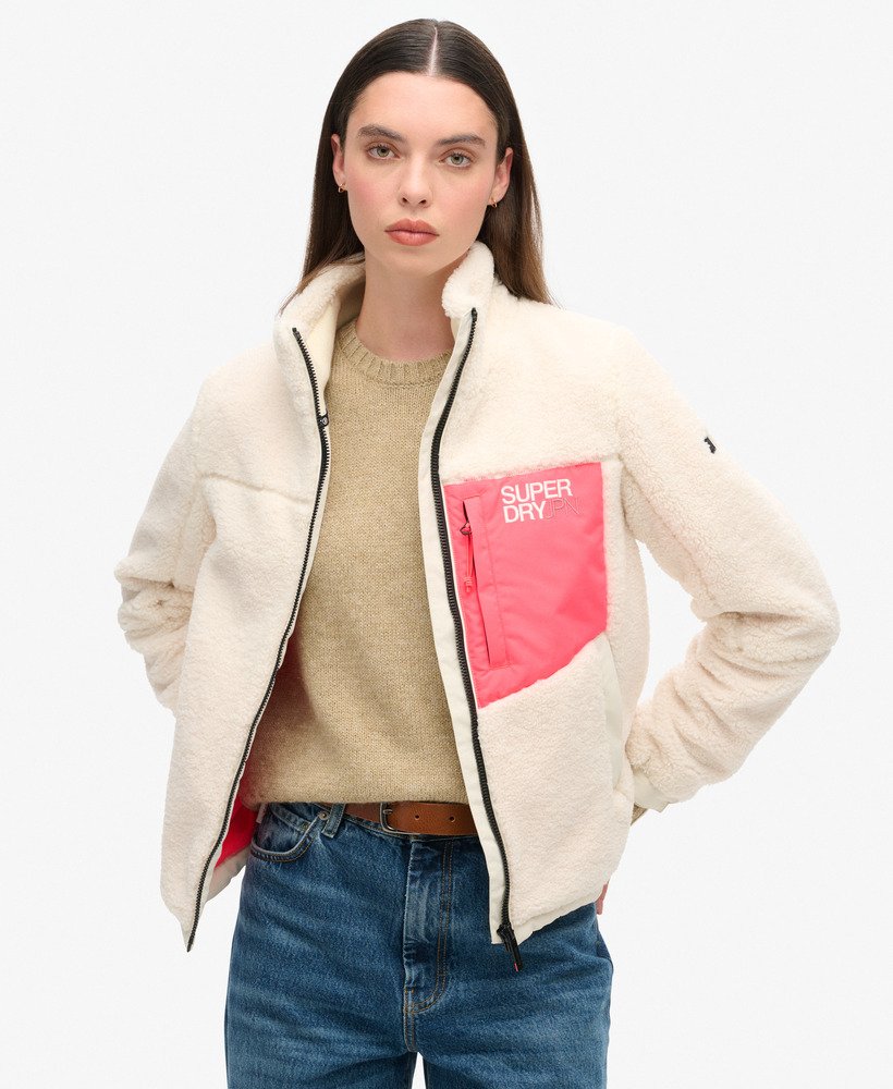 Fleece Trekker Jacket | Off White