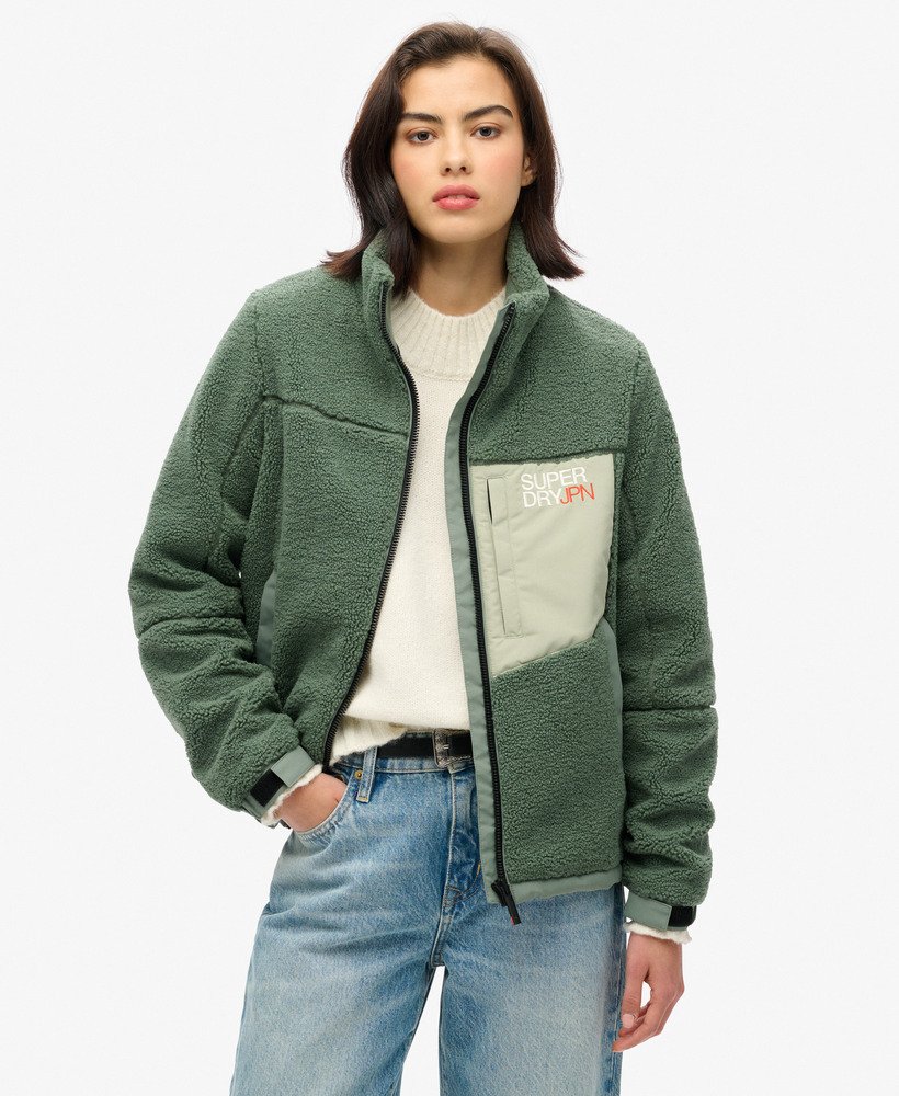 Fleece Trekker Jacket | Laurel Khaki