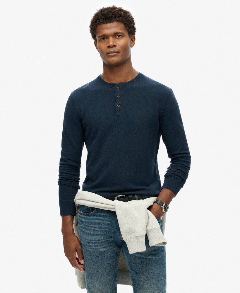 Merchant Grandad Top | Eclipse Navy
