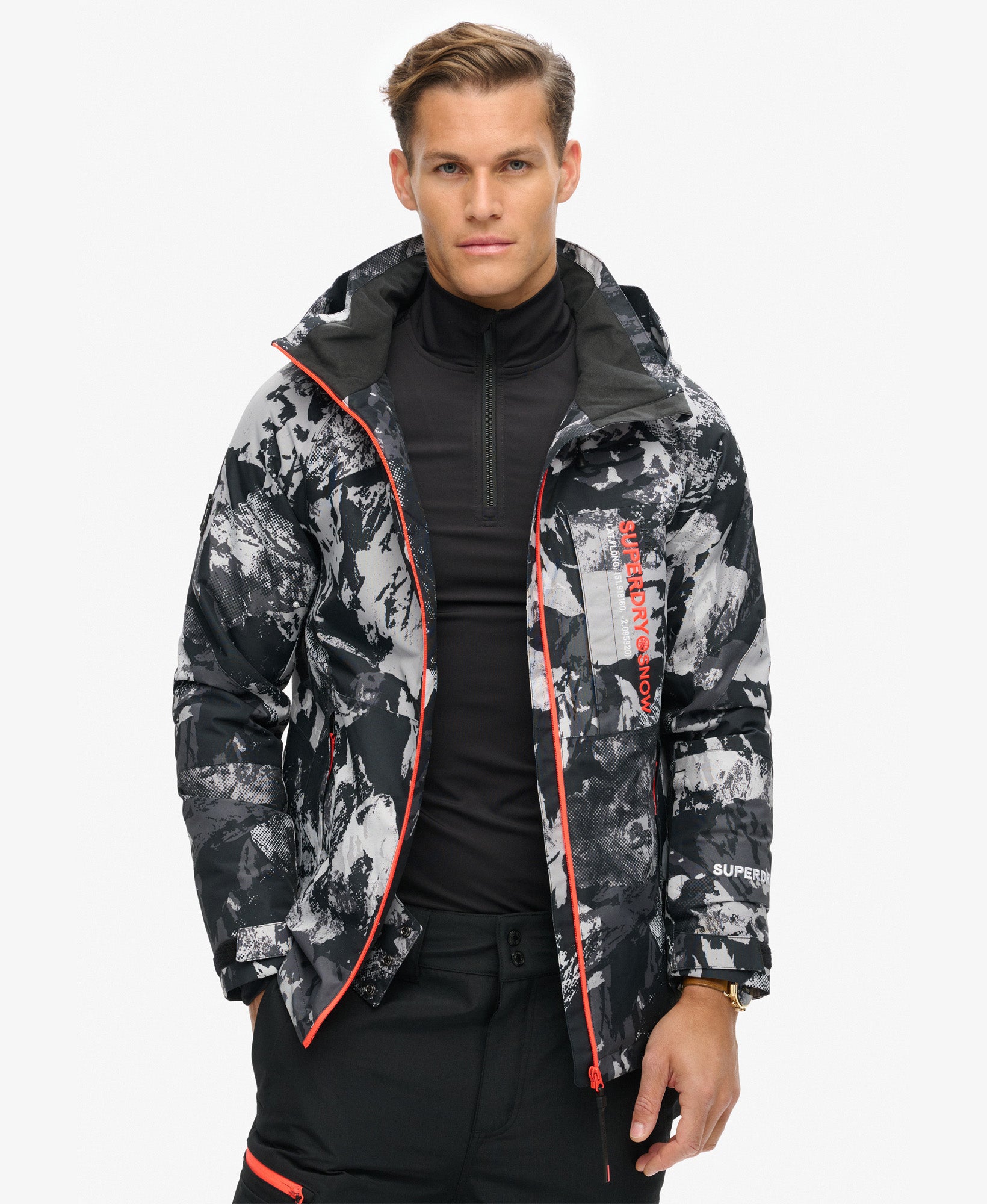 Camo Superdry Core Jacket Ski Freestyle Core Jacket Volcanic