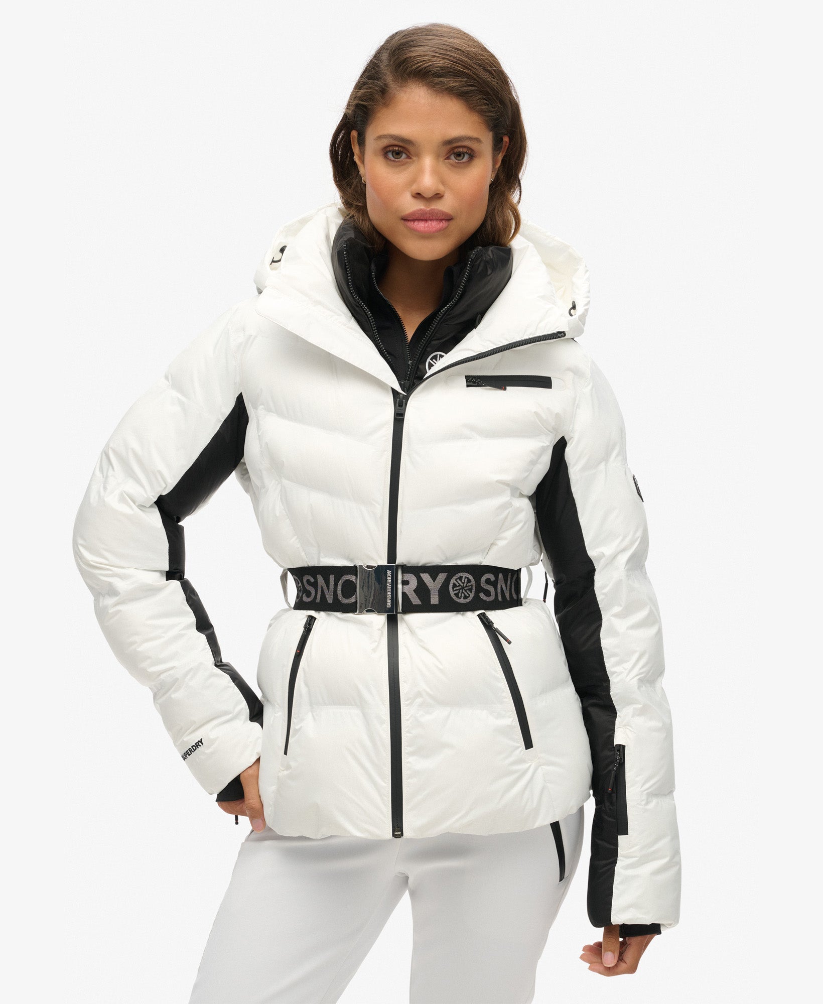 Ski Luxe Puffer Jacket Optic
