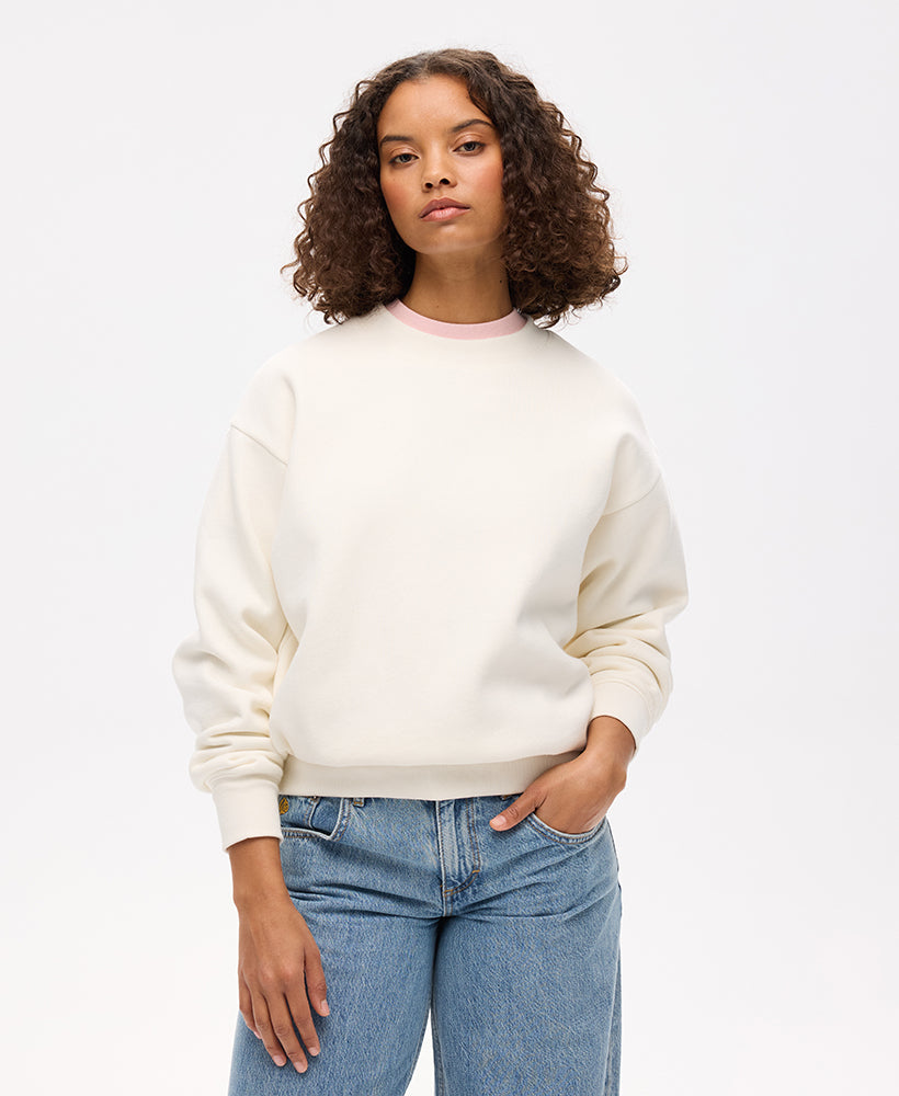 Essential Logo Crew Sweat | Off White