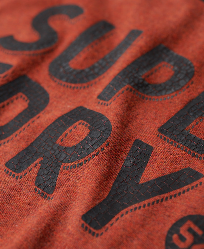 Copper Label Workwear T-Shirt | Copper Still Orange Grindle