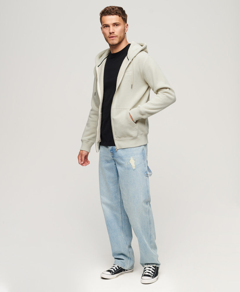 Essential Logo Ziphood | Light Stone Beige