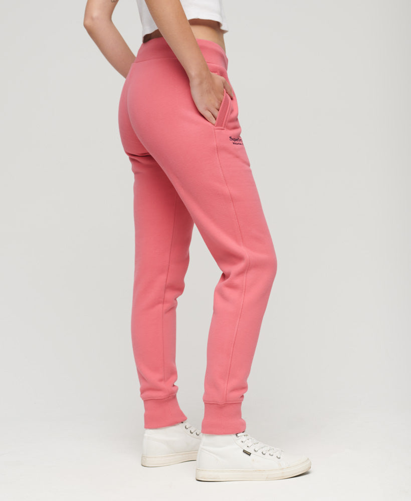 Essential Logo Slim Fit Joggers | Camping Pink