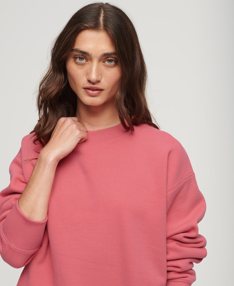 Essential Logo Sweatshirt | Camping Pink