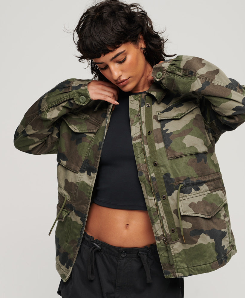 Military M65 Jacket | French Camo Green