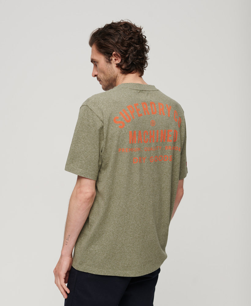 Workwear Trade Graphic T-shirt | Hushed Olive Grit
