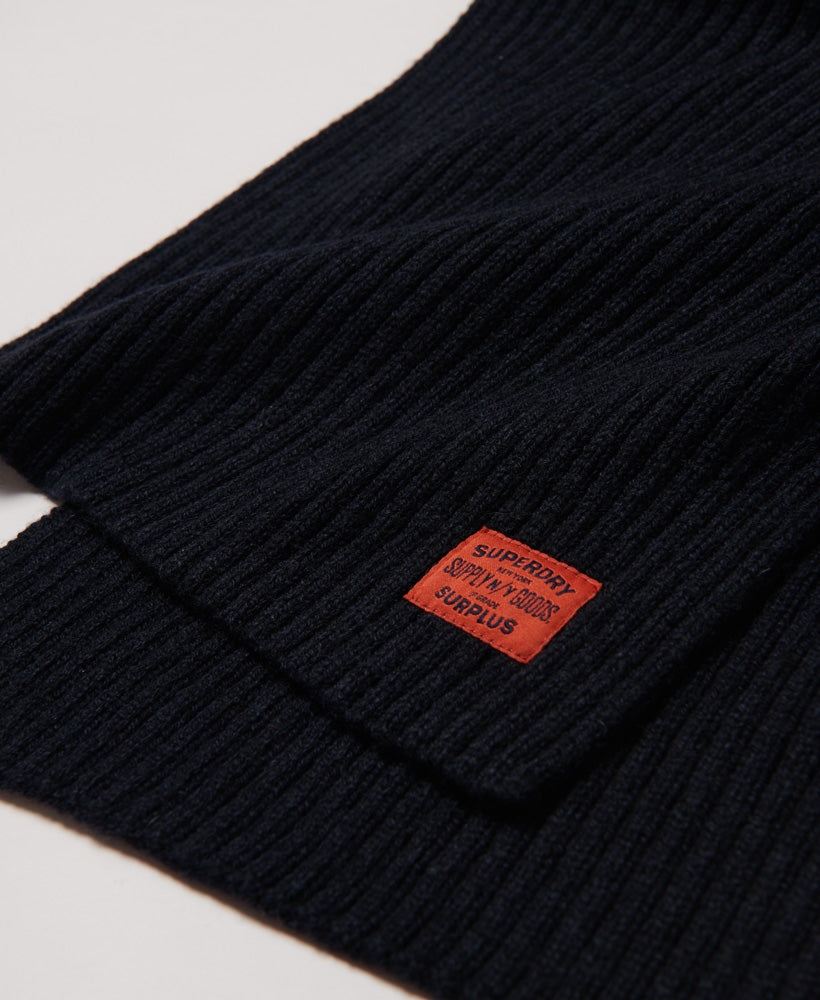Workwear Knit Scarf | Eclipse Navy