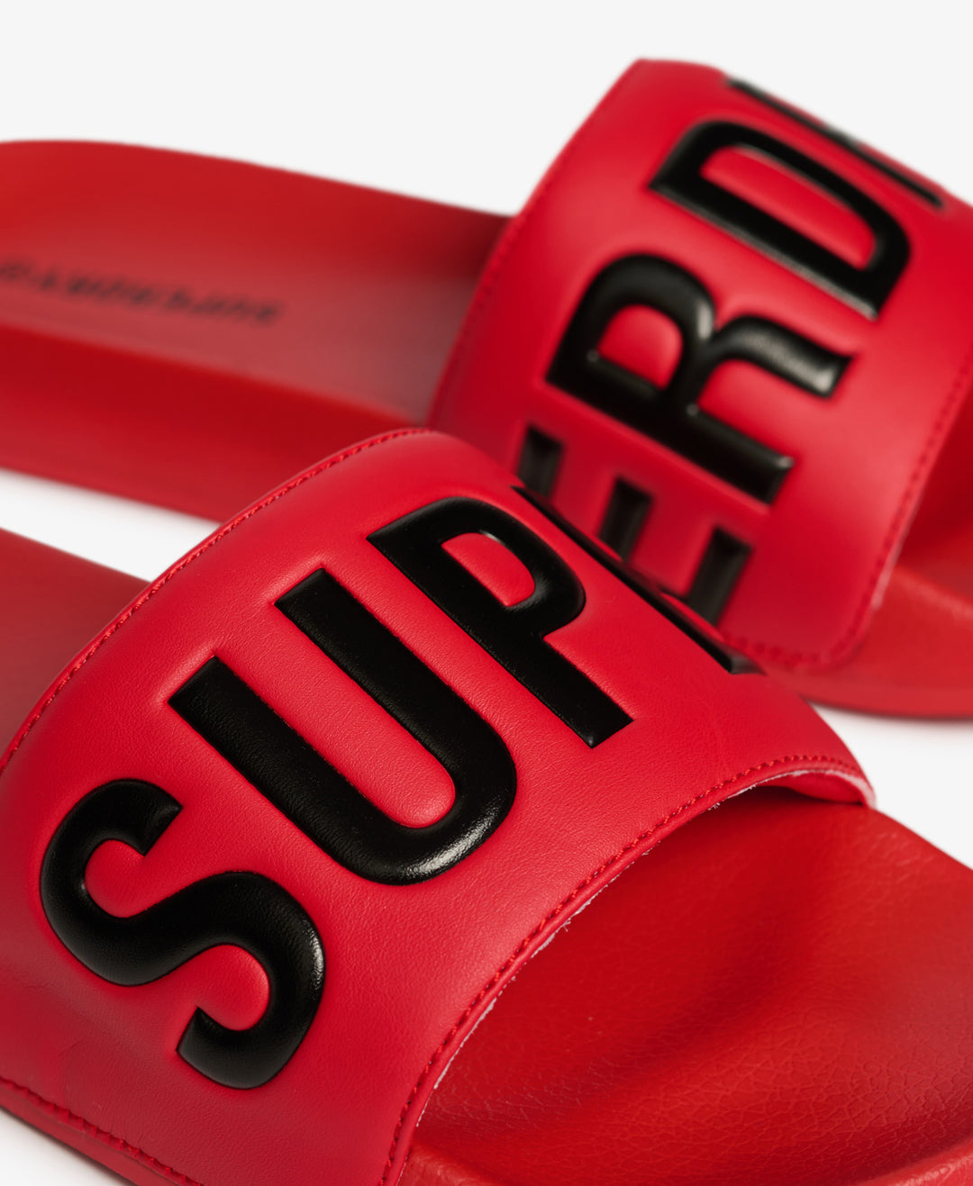 Core Graphic Pool Slide | Drop Kick Red – Superdry
