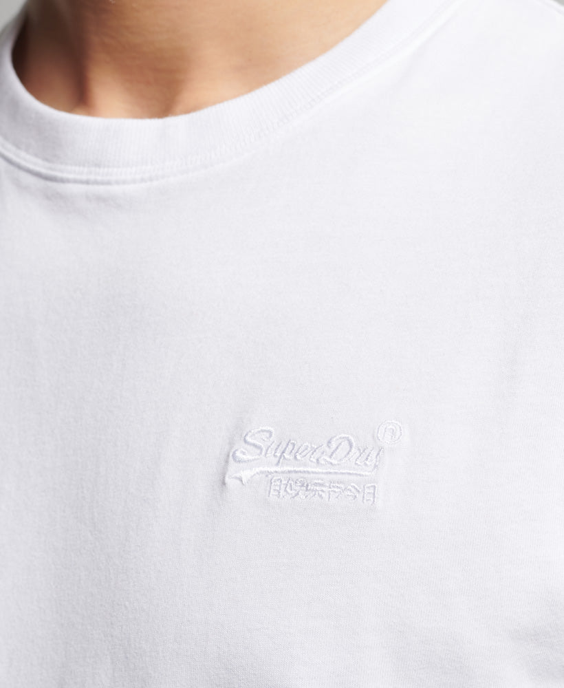 Vintage Logo Embroidered Top | Optic