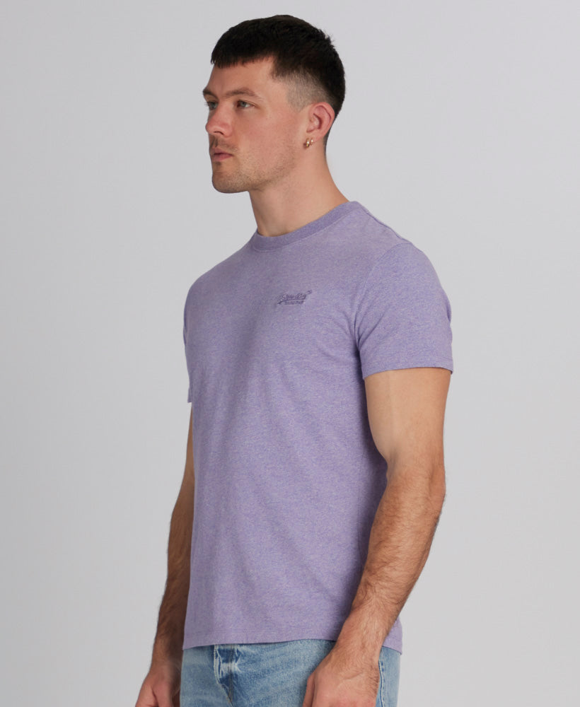 Essential T Shirt | Iris Purple Marle