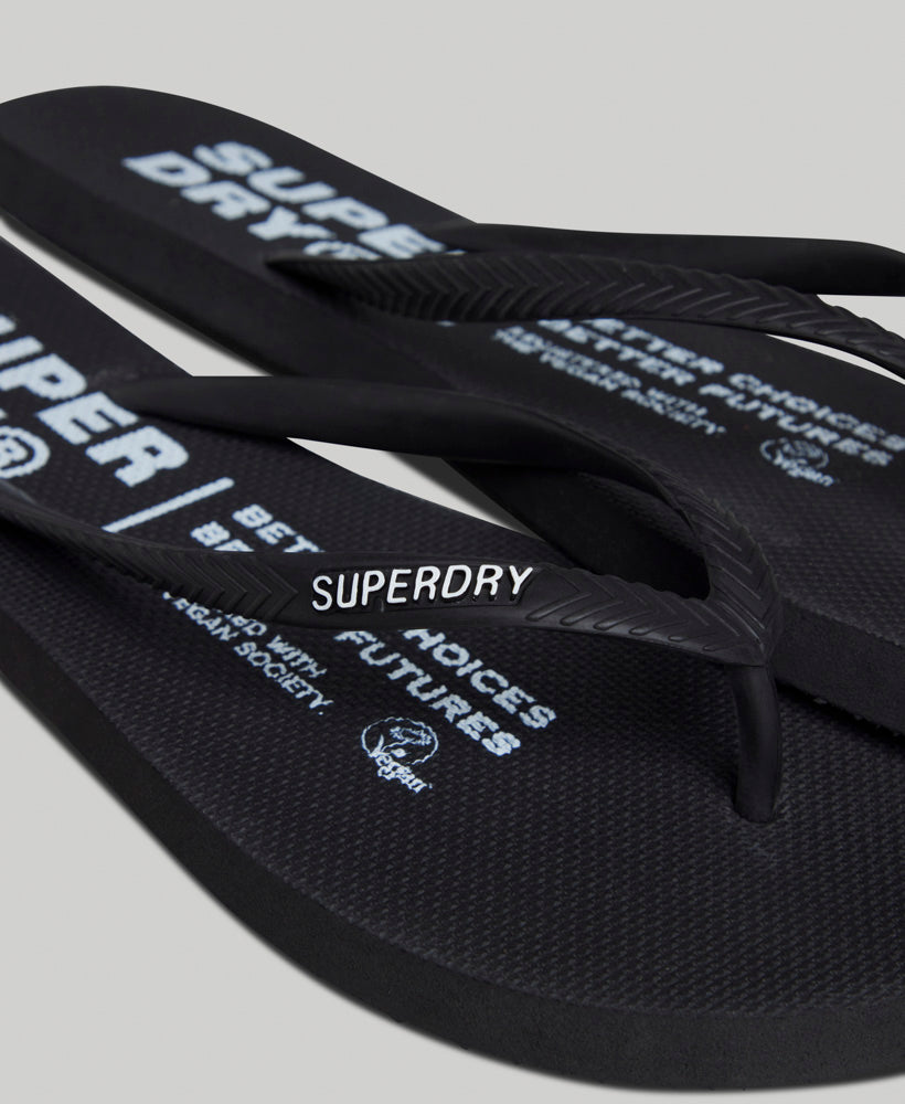 Studios Recycled Flip Flops | Black