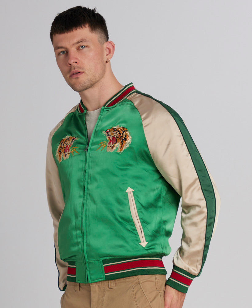 Suikajan Embroidered Bomber Jacket | Bowling Green – Superdry