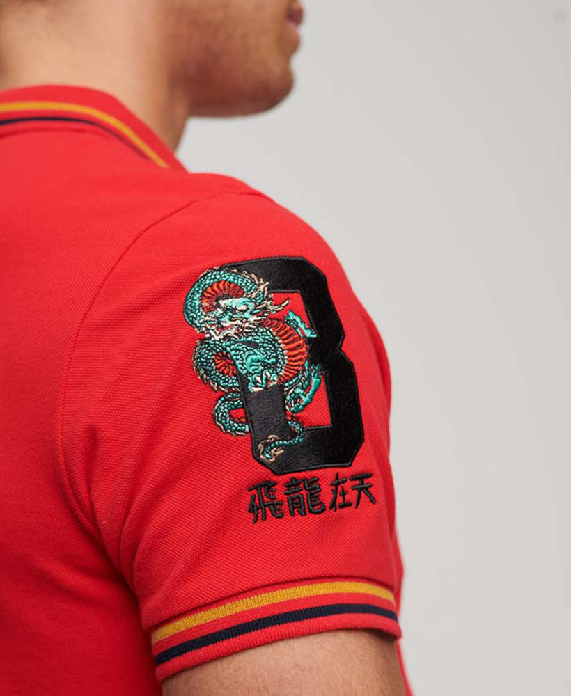 Year of the Dragon Superstate Polo | Flare Red