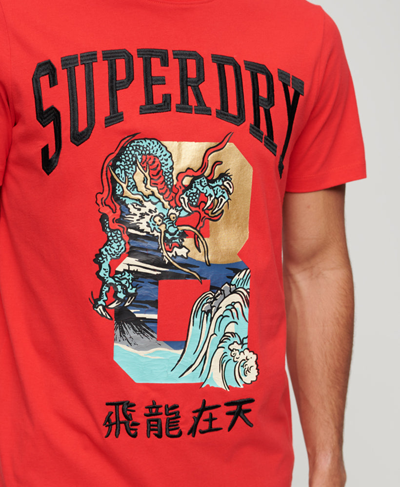 Year of the Dragon Graphic Tee | Flare Red