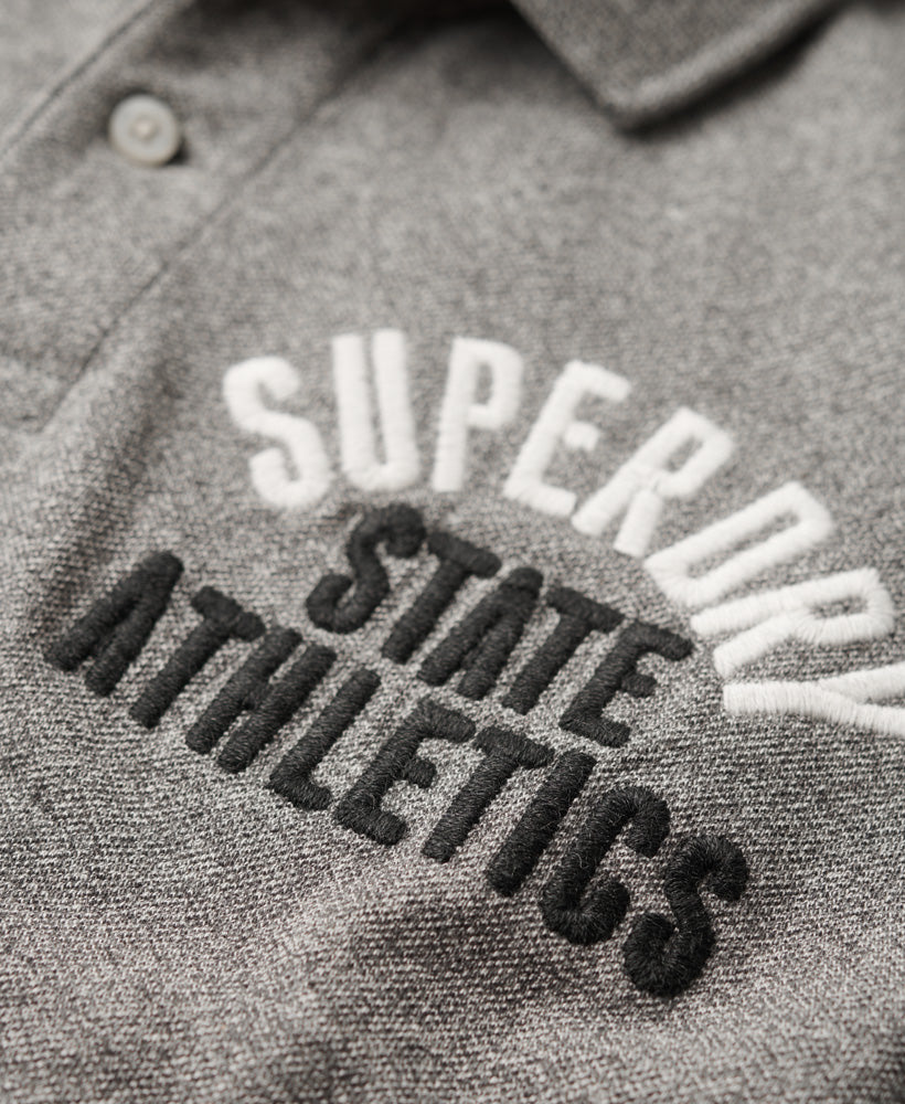 Superstate Polo Shirt | Dark Grey Fleck Marle