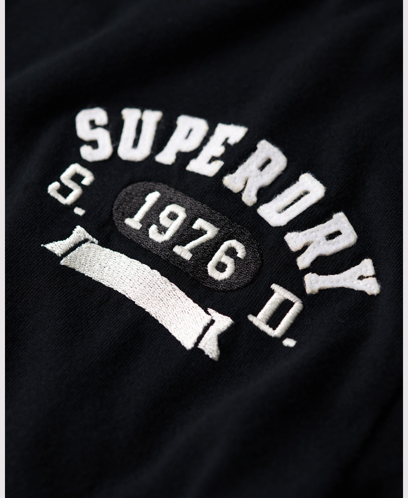 Embroidered Superstate Athletic Logo T-Shirt | Black/Optic