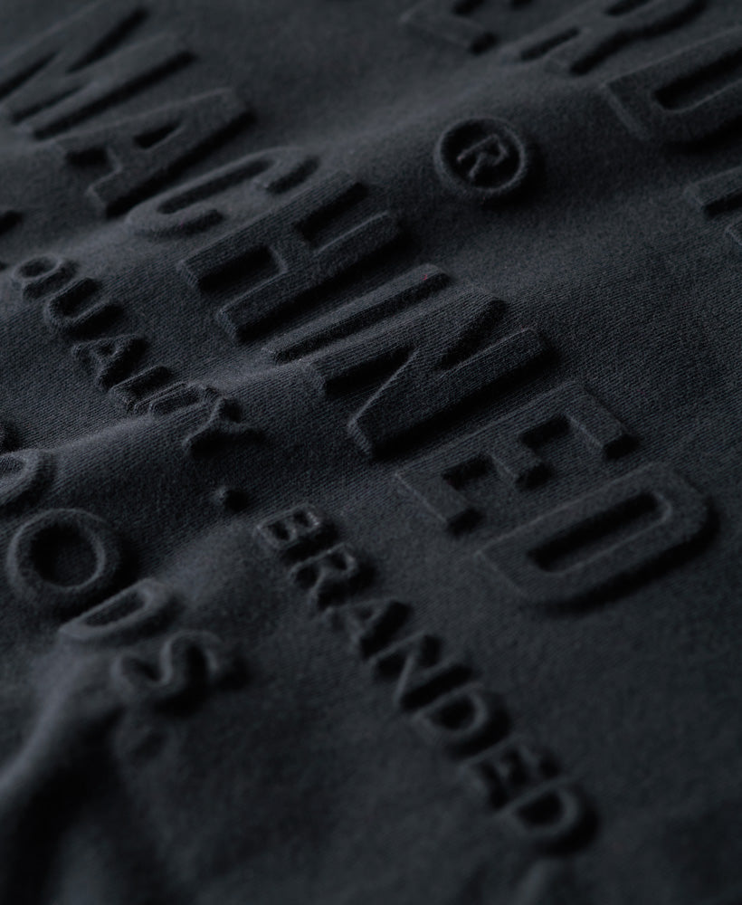 Embossed Workwear Graphic T-Shirt | French Navy