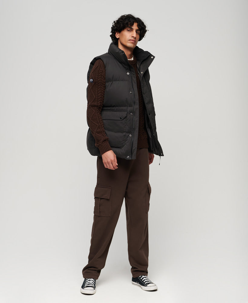 Non Hooded Gilet | Noir