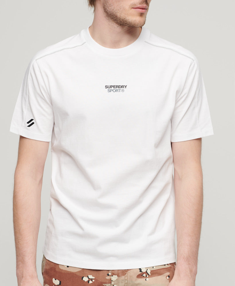 Sport Tech Logo Relaxed T-Shirt | Brilliant White