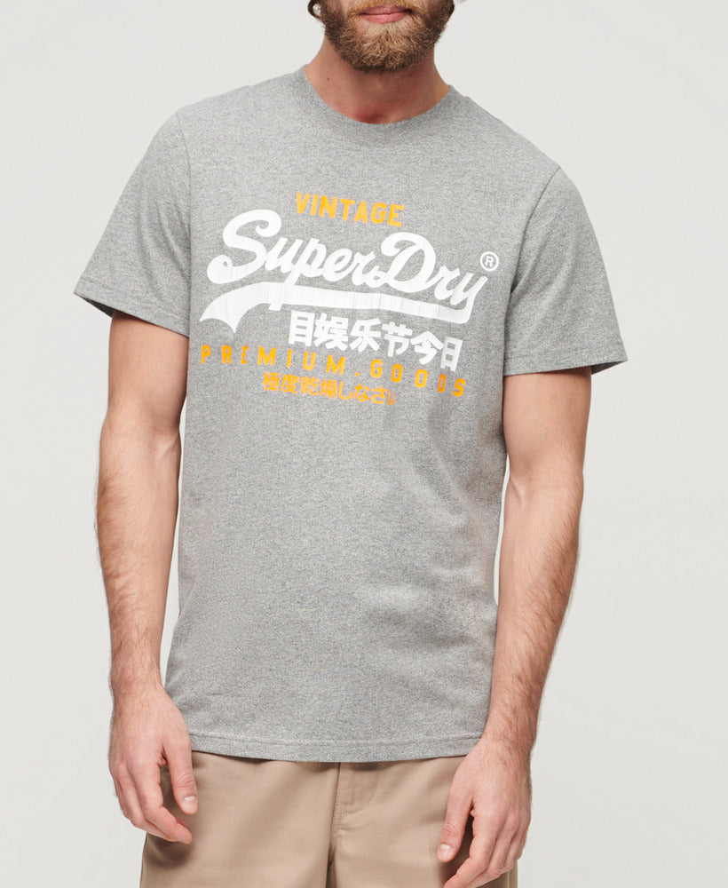 Vl Duo Tee | Light Grey Grit