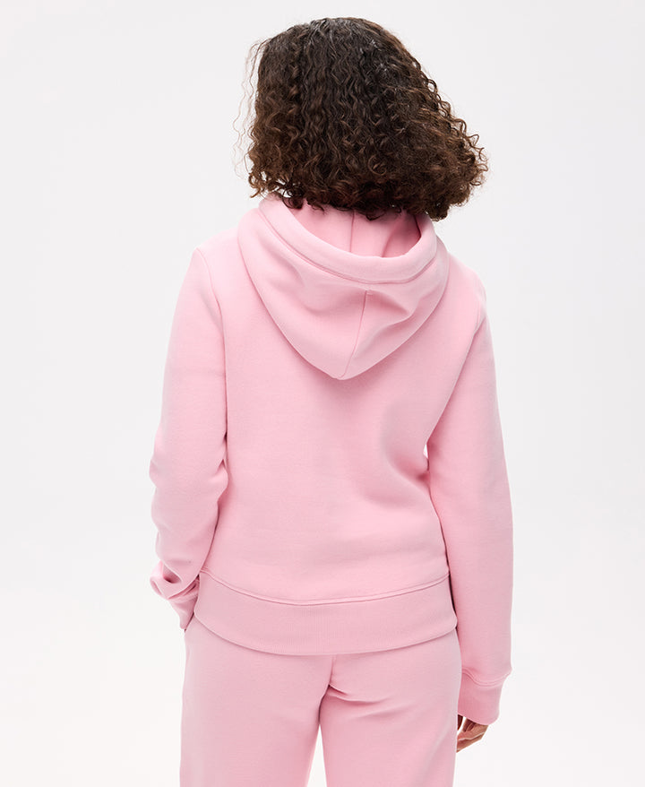 Essential Logo Hoodie | Romance Rose Pink – Superdry