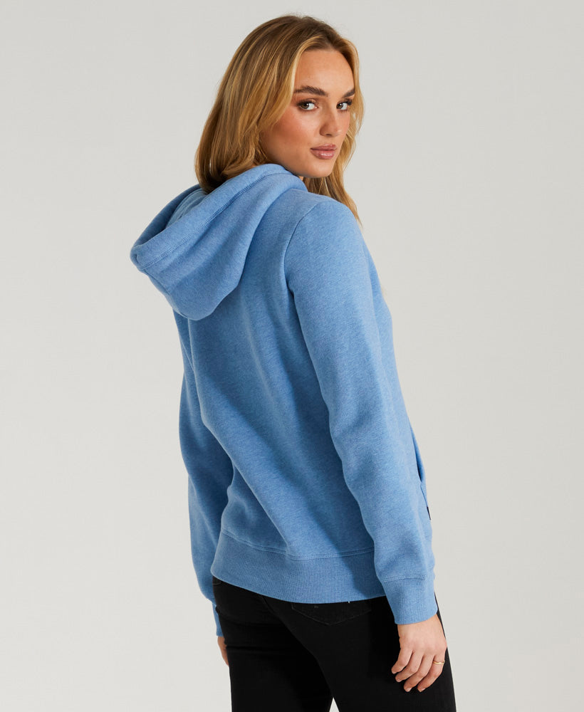 Essential Hood | Blush Blue Marle – Superdry