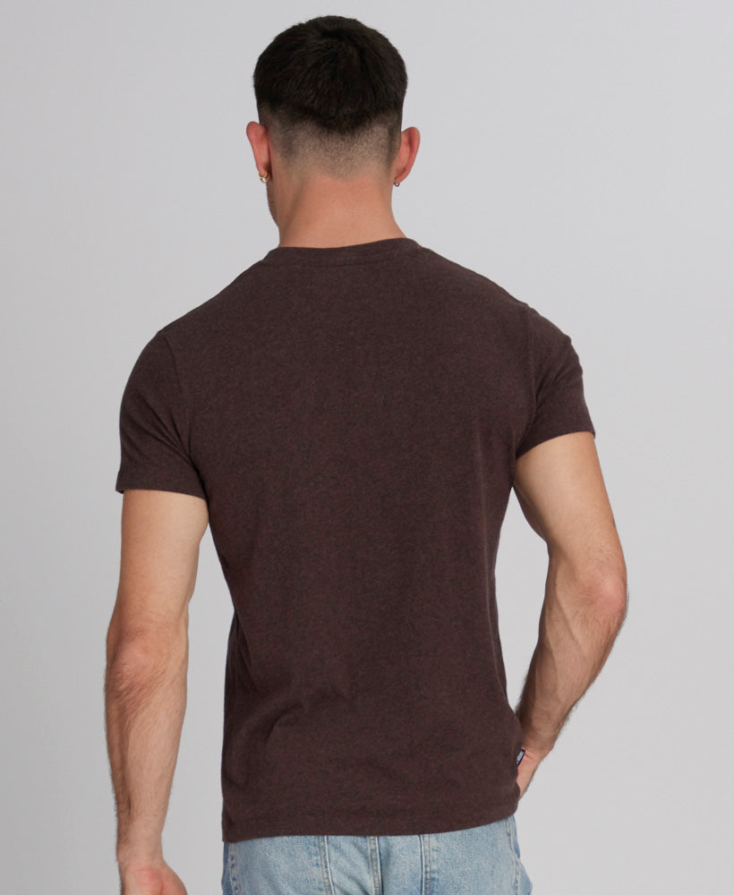 Essential T Shirt | Rich Brown Marle