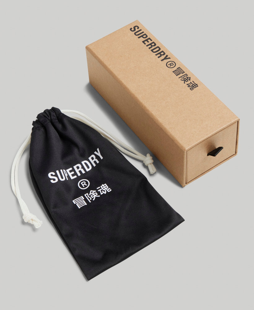 Sdr 90's Angular Sunglasses | Black/Smoke Fade